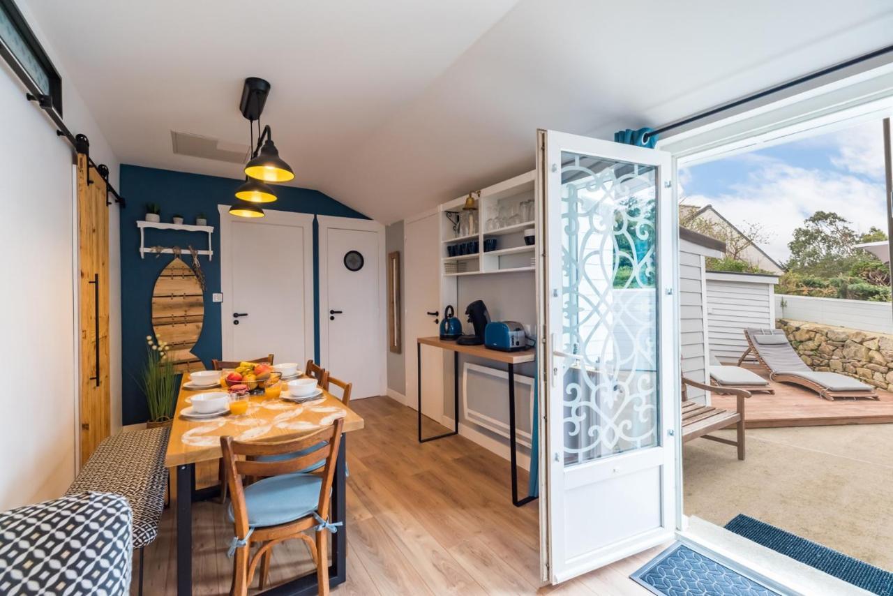 Ty Ker Embrun - Maison Vue Mer A 280M De La Plage Plougrescant Esterno foto